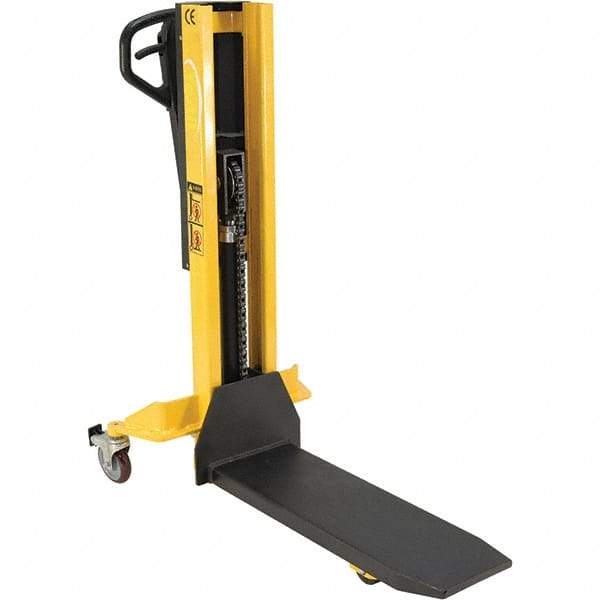 Vestil - 600 Lb Capacity, 39" Lift Height, Manually Operated Lift - Caliber Tooling