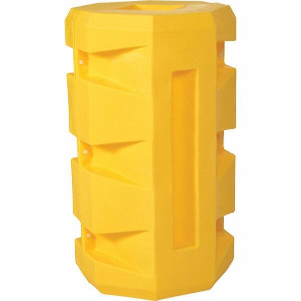 Vestil - 24" Wide x 24" Deep x 42" High, Polyethylene Column Protector - Fits 8" Columns, Yellow - Caliber Tooling