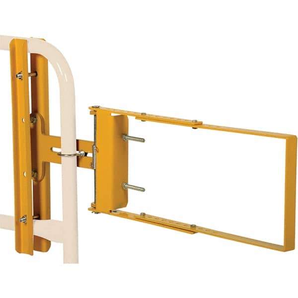 Vestil - Steel Self Closing Rail Safety Gate - Fits 24 to 40" Clear Opening, 12" Door Height, - Caliber Tooling