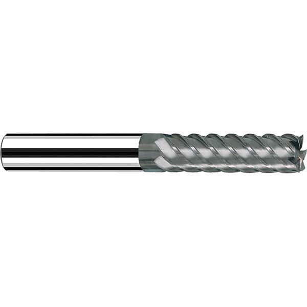 Fraisa - 3/4, 2-1/2" LOC, 3/4" Shank Diam, 5" OAL, 10 Flute Solid Carbide Square End Mill - Caliber Tooling