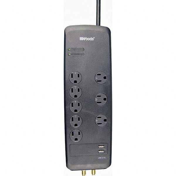 Southwire - Power Outlet Strips Amperage: 15 Voltage: 120 V - Caliber Tooling