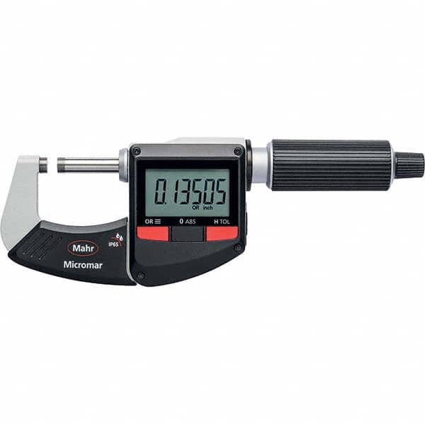 Mahr - Electronic Outside Micrometers Type: Standard Minimum Measurement (Decimal Inch): 2.0000 - Caliber Tooling