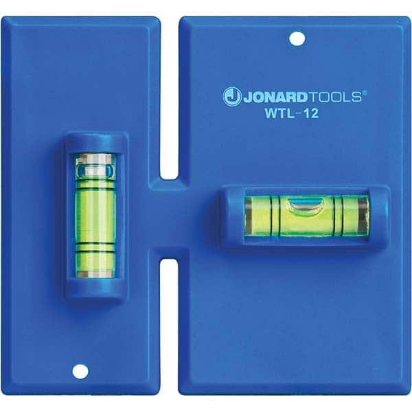 Jonard Tools - Electrical Outlet Box & Switch Box Accessories Accessory Type: Wall Box Template & Level Material: Thermal Plastic - Caliber Tooling