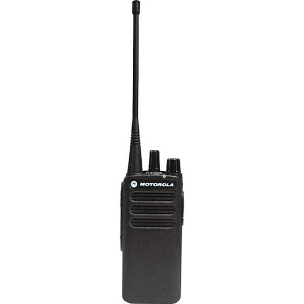 Two-Way Radio: Analog & Digital, UHF, 16 Channel Professional, 4 W, Waterproof, Black