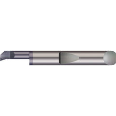 Micro 100 - Boring Bars; Minimum Bore Diameter (Decimal Inch): 0.3600 ; Maximum Bore Depth (Decimal Inch): 2.1000 ; Material: Solid Carbide ; Boring Bar Type: Boring ; Shank Diameter (Decimal Inch): 0.3750 ; Shank Diameter (Inch): 3/8 - Exact Industrial Supply