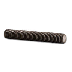 Threaded Studs; Style: Fully Threaded; System of Measurement: Inch; Thread Size: 3/4-10; 3/4-10 in; Overall Length (Inch): 3-1/2; Material: Alloy Steel; Finish/Coating: Black Oxide; Class: 2A; Grade: 8; Thread Direction: Right; Flat: No; Material Specific