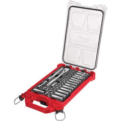 Milwaukee Tool - Socket Sets Measurement Type: Metric Drive Size: 3/8 - Caliber Tooling