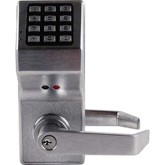 Alarm Lock - Lever Locksets Type: Entrance Door Thickness: 1-3/4 - Caliber Tooling