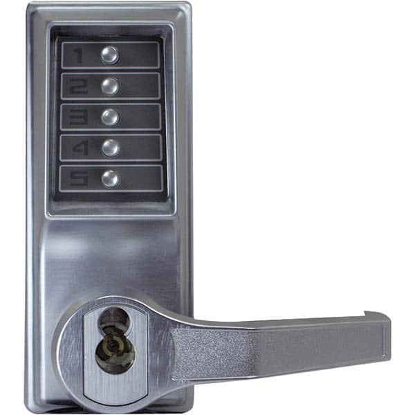 Simplex - Lever Locksets Type: Push-button Lock Door Thickness: 1-3/4 - Caliber Tooling