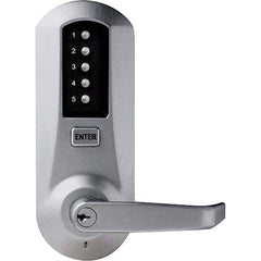 Simplex - Lever Locksets Type: Push-button Lock Door Thickness: 1-3/4 - Caliber Tooling