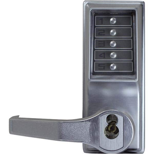 Simplex - Lever Locksets Type: Push-button Lock Door Thickness: 1-3/4 - Caliber Tooling