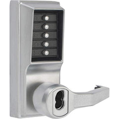 Simplex - Lever Locksets Type: Push-button Lock Door Thickness: 1-3/4 - Caliber Tooling