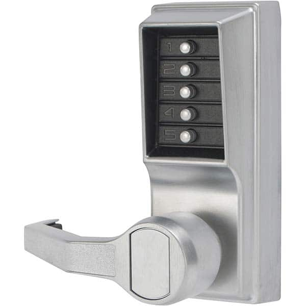 Simplex - Lever Locksets Type: Push-button Lock Door Thickness: 1-3/4 - Caliber Tooling