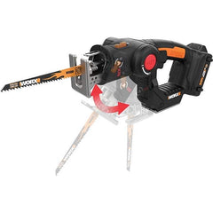 Worx - Cordless Reciprocating Saws Voltage: 20.00 Battery Chemistry: Lithium-Ion - Caliber Tooling