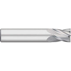 Titan USA - Square End Mills; Mill Diameter (Decimal Inch): 0.1563 ; Number of Flutes: 4 ; Length of Cut (Inch): 5/16 ; Length of Cut (Decimal Inch): 0.3125 ; Material: Solid Carbide ; Finish/Coating: Uncoated - Exact Industrial Supply