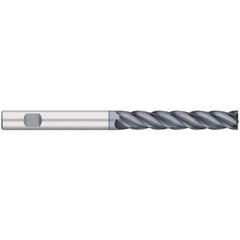 Titan USA - Square End Mills; Mill Diameter (Inch): 1 ; Mill Diameter (Decimal Inch): 1.0000 ; Number of Flutes: 4 ; Length of Cut (Inch): 3 ; Length of Cut (Decimal Inch): 3.0000 ; Material: Solid Carbide - Exact Industrial Supply