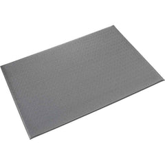 Crown Matting - Anti-Fatigue Matting; Dry or Wet Environment: Dry ; Length (Feet): 3.000 ; Width (Inch): 24 ; Width (Feet): 2.00 ; Thickness (Inch): 5/8 ; Surface Pattern: Pebbled - Exact Industrial Supply