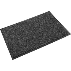 Crown Matting - Entrance Matting; Indoor or Outdoor: Indoor ; Traffic Type: Medium ; Surface Material: Polypropylene ; Base Material: Vinyl ; Surface Pattern: Looped; Cut Pile ; Color: Gray - Exact Industrial Supply