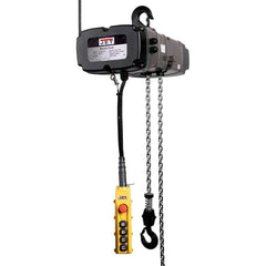 Jet - Electric Hoists; Type: Electric Hoist ; Load Capacity (Ton): 2 ; Load Capacity (Lb.): 4400.000 ; Maximum Lift Distance (Feet): 30 ; Voltage: 460 ; Lift Motor Phase: 3 - Exact Industrial Supply