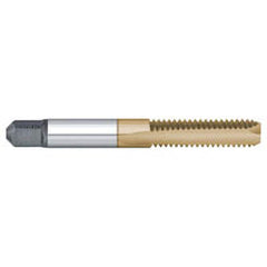 Titan USA - Spiral Point Taps; Thread Size (Inch): #10-24 ; Number of Flutes: 2 ; Chamfer: Bottoming ; Class of Fit: 2B/3B ; Thread Limit: H2 ; Finish/Coating: TiN - Exact Industrial Supply