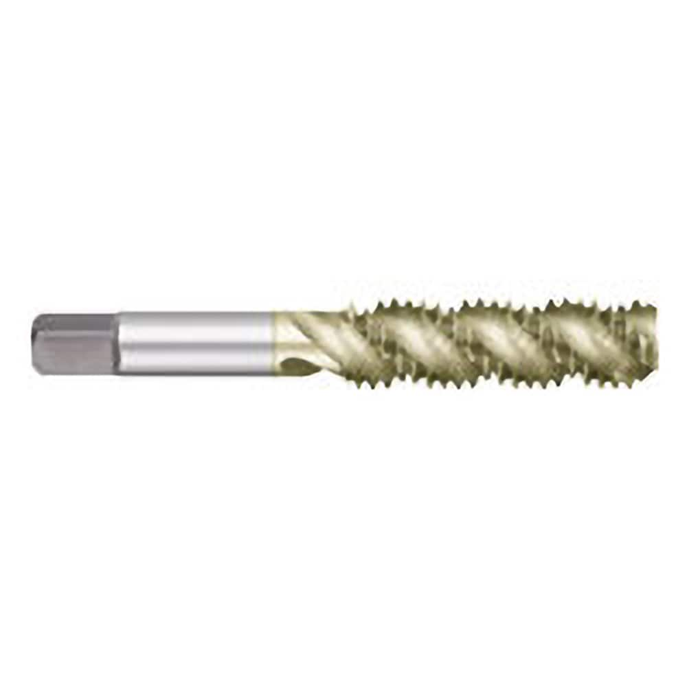 Titan USA - Spiral Flute Taps; Thread Size (Inch): 3/4-16 ; Chamfer: Semi-Bottoming ; Class of Fit: 2B/3B ; Thread Limit: H3 ; Number of Flutes: 4 ; Material: High Speed Steel - Exact Industrial Supply