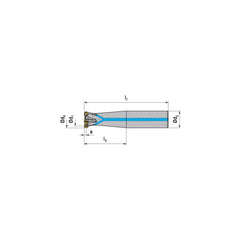 Indexable Ball Nose End Mills; Milling Diameter: 25.00 mm; Maximum Depth Of Cut: 4.00 mm; Maximum Ramping Angle: 13.0; Shank Diameter: 25.00 mm; Shank Type: Cylindrical; Compatible Insert Style: RDHX; Compatible Insert Size Code: RDHX 0802..; Toolholder S