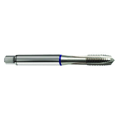 ‎10-24 3FL 2B Cobalt Spiral Point Plug Blue Ring Tap-Bright FORM-B - Caliber Tooling