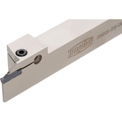 Indexable Grooving/Cut-Off Toolholders; Cutting Direction: Right Hand; Maximum Depth of Cut (Decimal Inch): 0.9840; Maximum Groove Width (Decimal Inch): 0.1770; Minimum Groove Width (Decimal Inch): 0.1380; Toolholder Style: CTE; Tool Material: Steel; Inse