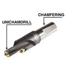 Chamring 0630-W1.25-09 .630 Min. Dia. To .665 Max. Dia. Sumocham Chamferring Drill Holder - Caliber Tooling