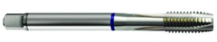 3/8-24 Dia. - 2B - 3 FL - Cobalt Spiral Point Plug Blue Ring Tap - Bright FORM-B DIN 374 - Caliber Tooling