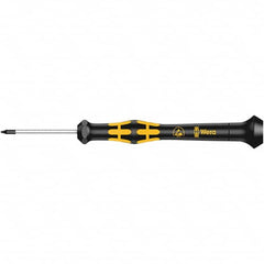 Wera - IPR1 Tamper Resistant Torx Driver - 40mm Blade Length, 137mm OAL, Ergonomic Handle - Caliber Tooling