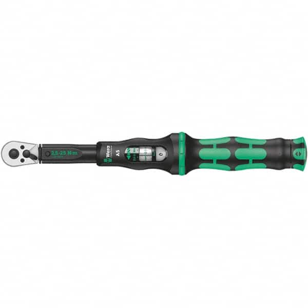 Wera - Torque Wrenches Type: Click Type Drive Size (Inch): 1/4 - Caliber Tooling