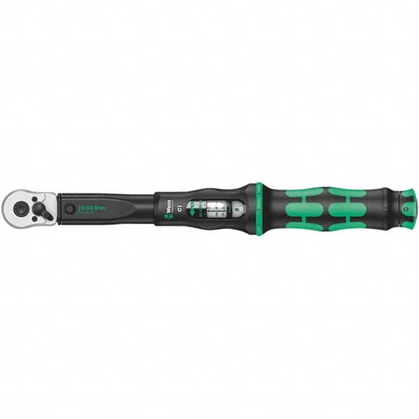 Wera - Torque Wrenches Type: Click Type Drive Size (Inch): 1/2 - Caliber Tooling