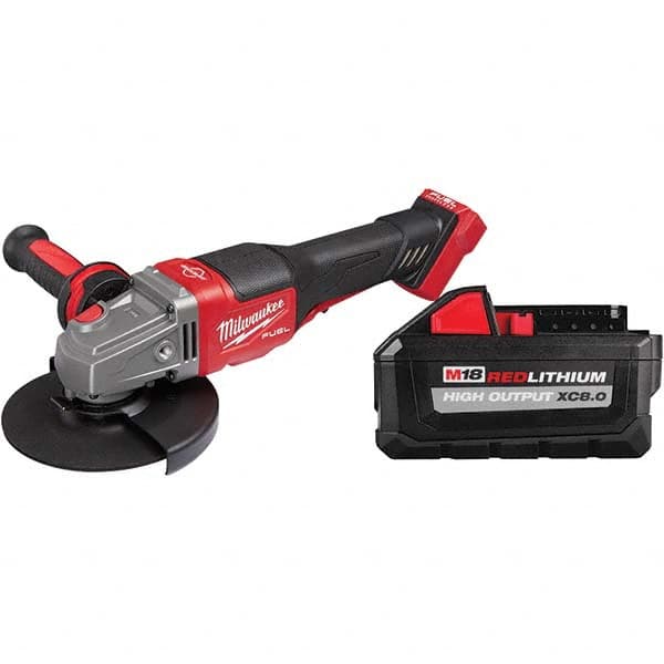 Milwaukee Tool - Angle & Disc Grinders Type of Power: Cordless Wheel Diameter (Inch): 4-1/2 - 6 - Caliber Tooling