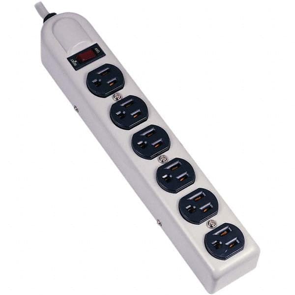 Hubbell Wiring Device-Kellems - Power Outlet Strips Amperage: 15 Voltage: 125 V - Caliber Tooling