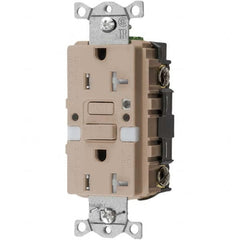 Hubbell Wiring Device-Kellems - GFCI Receptacles Grade: Commercial Color: Almond - Caliber Tooling