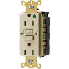 Hubbell Wiring Device-Kellems - GFCI Receptacles Grade: Hospital Color: Ivory - Caliber Tooling