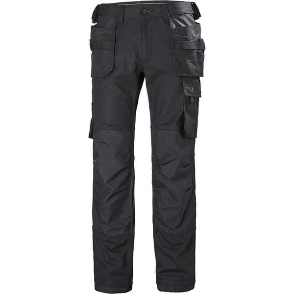 Helly Hansen - Black Cotton Polyester Elastane General Purpose Pants - Caliber Tooling