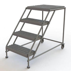 TRI-ARC - Rolling & Wall Mounted Ladders & Platforms Type: Rolling Work Platform Style: Steel Work Platform - Caliber Tooling