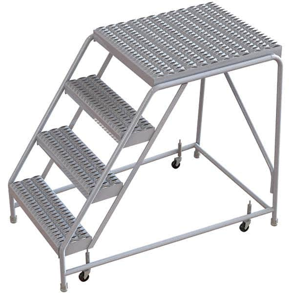 TRI-ARC - Rolling & Wall Mounted Ladders & Platforms Type: Rolling Warehouse Ladder Style: Rolling Safety Ladder - Caliber Tooling