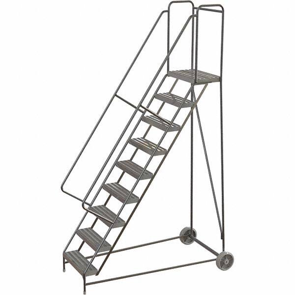 TRI-ARC - Rolling & Wall Mounted Ladders & Platforms Type: Rolling Warehouse Ladder Style: Rolling Safety Ladder - Caliber Tooling