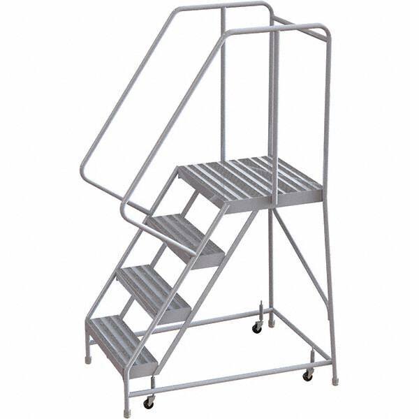 TRI-ARC - Rolling & Wall Mounted Ladders & Platforms Type: Rolling Warehouse Ladder Style: Rolling Safety Ladder - Caliber Tooling