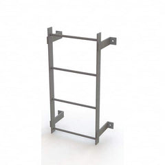 TRI-ARC - Rolling & Wall Mounted Ladders & Platforms Type: Fixed Ladder Style: Safety Cage - Caliber Tooling