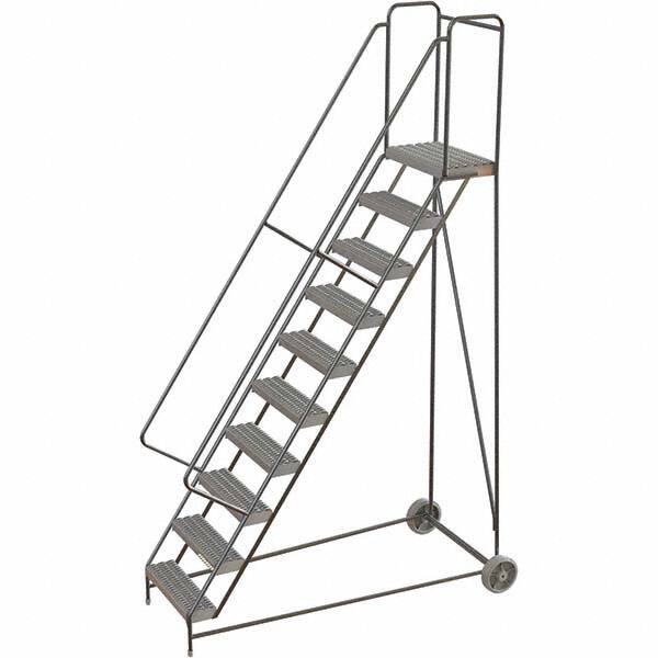 TRI-ARC - Rolling & Wall Mounted Ladders & Platforms Type: Rolling Warehouse Ladder Style: Rolling Safety Ladder - Caliber Tooling