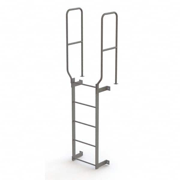 TRI-ARC - Rolling & Wall Mounted Ladders & Platforms Type: Fixed Ladder Style: Safety Cage - Caliber Tooling