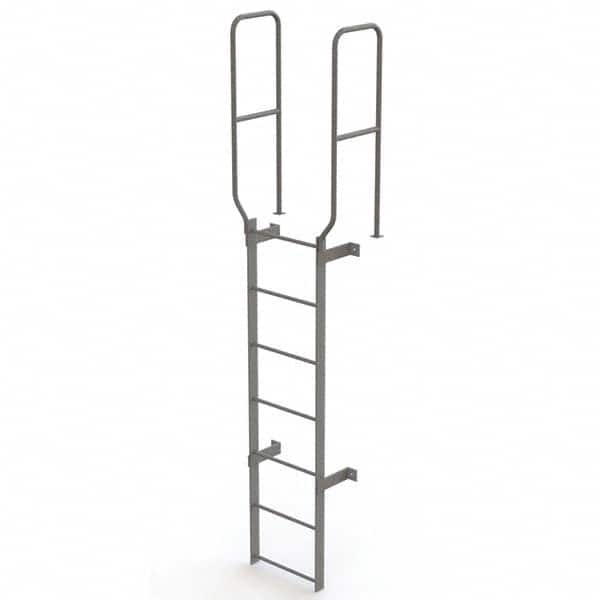 TRI-ARC - Rolling & Wall Mounted Ladders & Platforms Type: Fixed Ladder Style: Safety Cage - Caliber Tooling