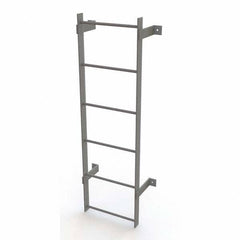 TRI-ARC - Rolling & Wall Mounted Ladders & Platforms Type: Fixed Ladder Style: Safety Cage - Caliber Tooling