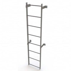 TRI-ARC - Rolling & Wall Mounted Ladders & Platforms Type: Fixed Ladder Style: Safety Cage - Caliber Tooling