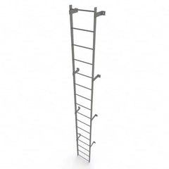 TRI-ARC - Rolling & Wall Mounted Ladders & Platforms Type: Fixed Ladder Style: Safety Cage - Caliber Tooling