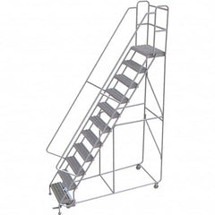 TRI-ARC - Rolling & Wall Mounted Ladders & Platforms Type: Rolling Warehouse Ladder Style: Rolling Safety Ladder - Caliber Tooling